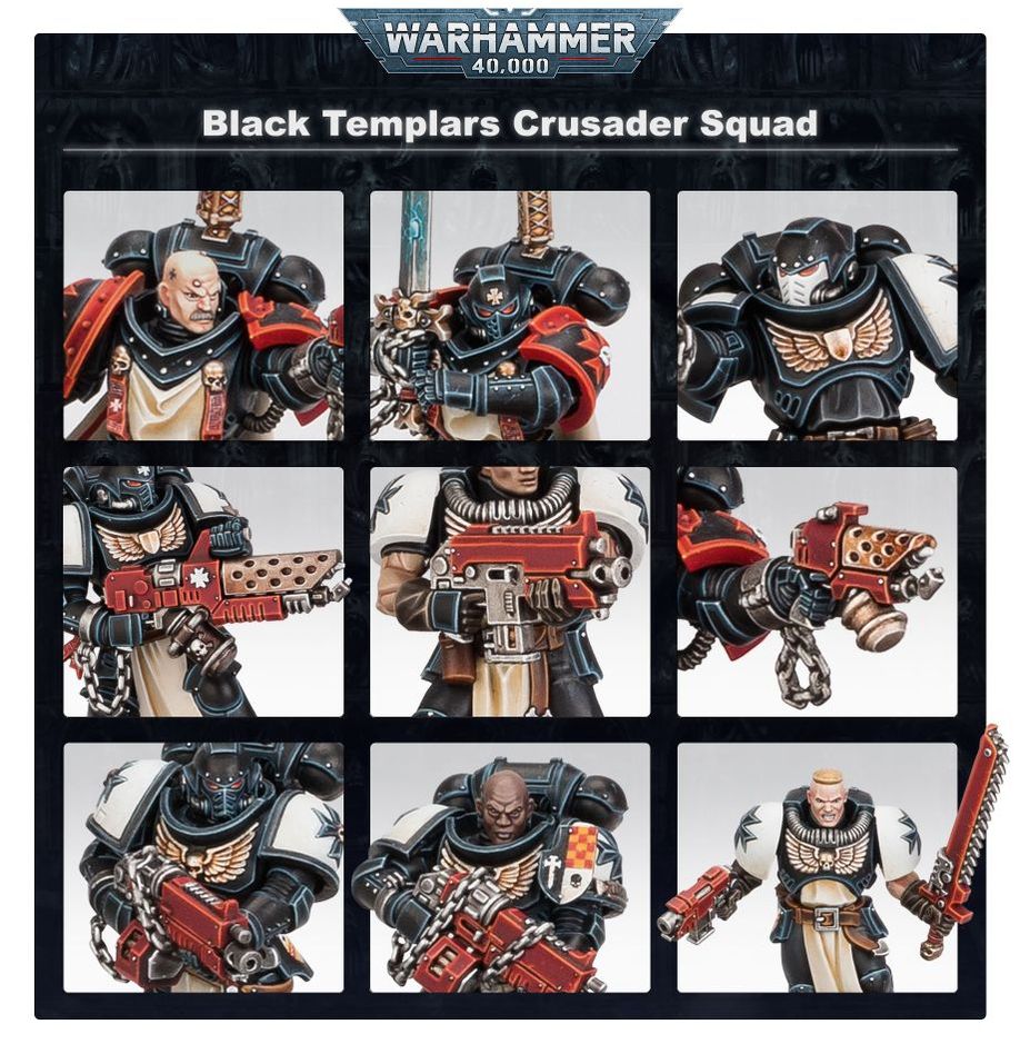 Black Templars Crusader Squad