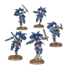 Space Marines: Vanguard Veteran Squad with Jump Packs