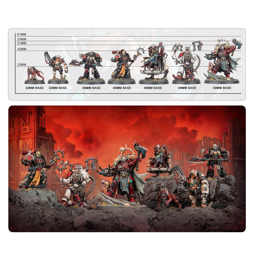 Chaos Space Marines: Huron BlackHeart and the Masters of the Maelstrom