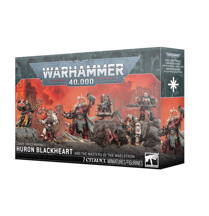 Chaos Space Marines: Huron BlackHeart and the Masters of the Maelstrom