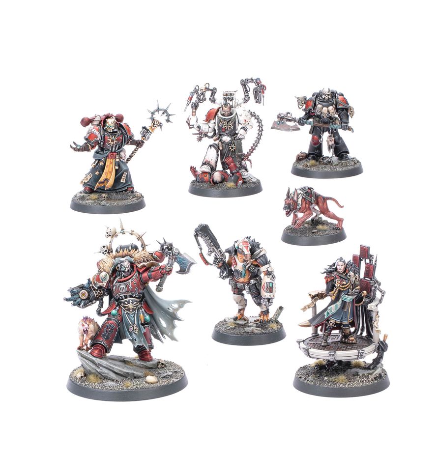 Chaos Space Marines: Huron BlackHeart and the Masters of the Maelstrom