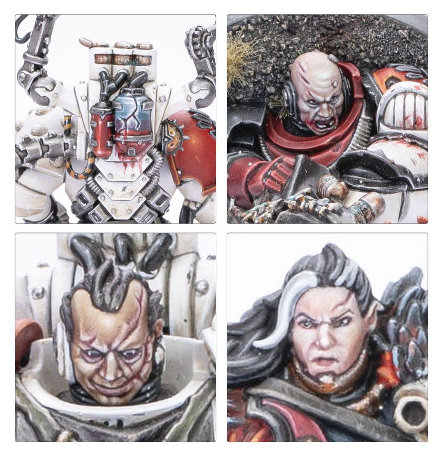 Chaos Space Marines: Huron BlackHeart and the Masters of the Maelstrom