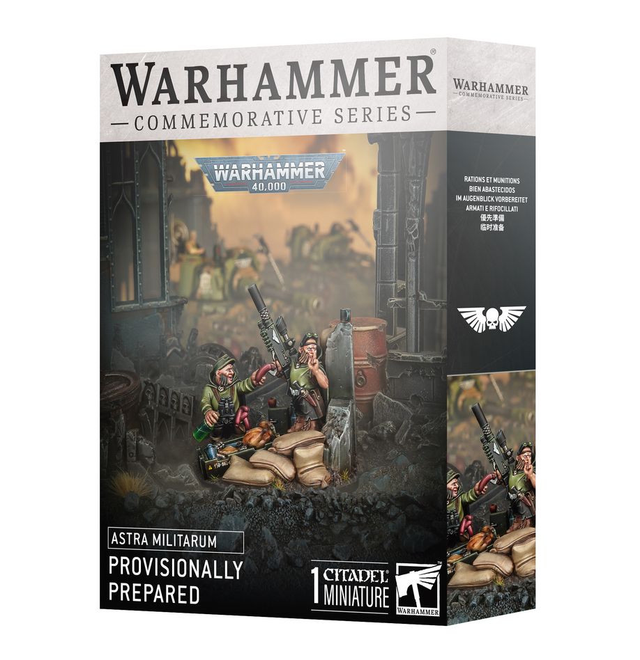 Warhammer 40,000: Commemorative Series: Astra Militarum: Provisionally Prepared