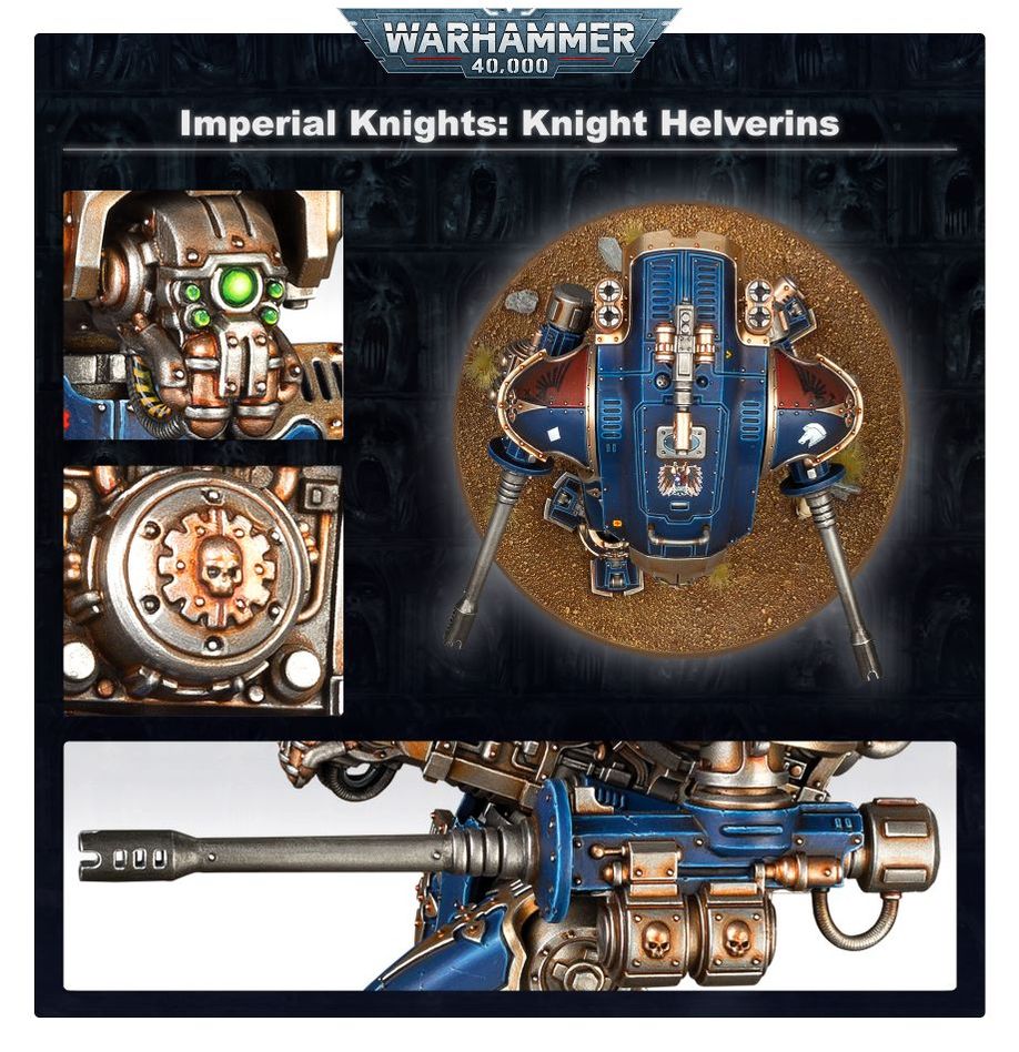 IMPERIAL KNIGHTS: KNIGHT ARMIGER HELVERINS