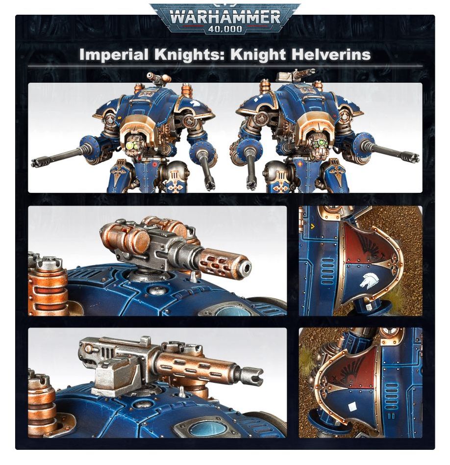 IMPERIAL KNIGHTS: KNIGHT ARMIGER HELVERINS