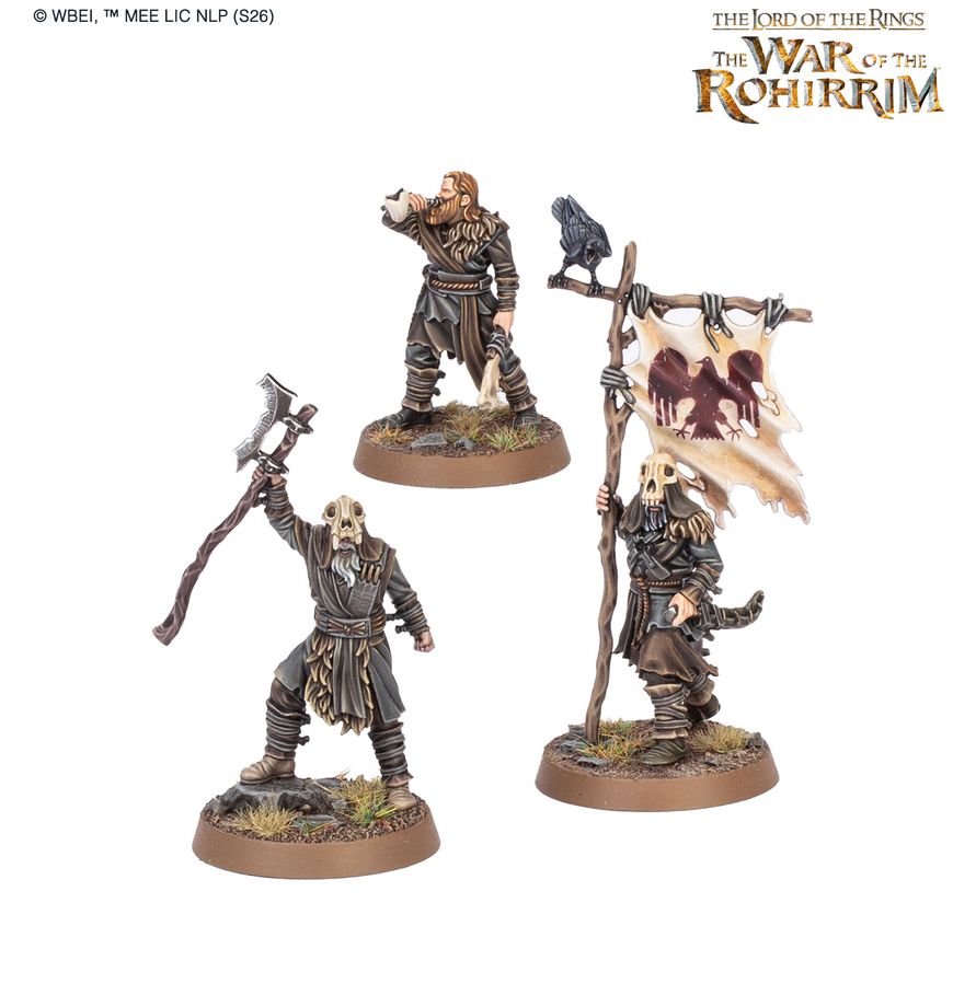 Middle Earth Strategy Battle Game: Hill Tribesmen Commanders