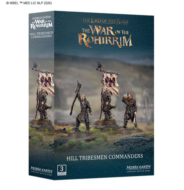 Middle Earth Strategy Battle Game: Hill Tribesmen Commanders
