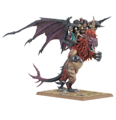 The Old World: Warriors of Chaos: Chaos Lord on Manticore