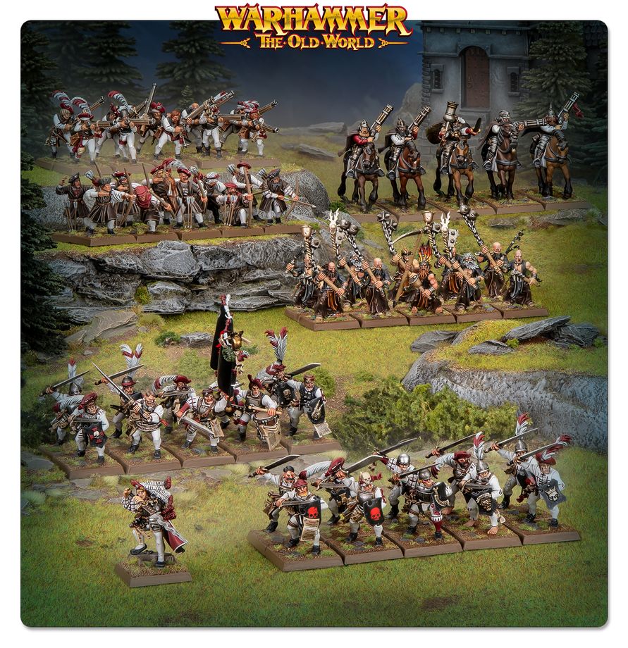 WARHAMMER: THE OLD WORLD - Empire of Man: Battle March Army