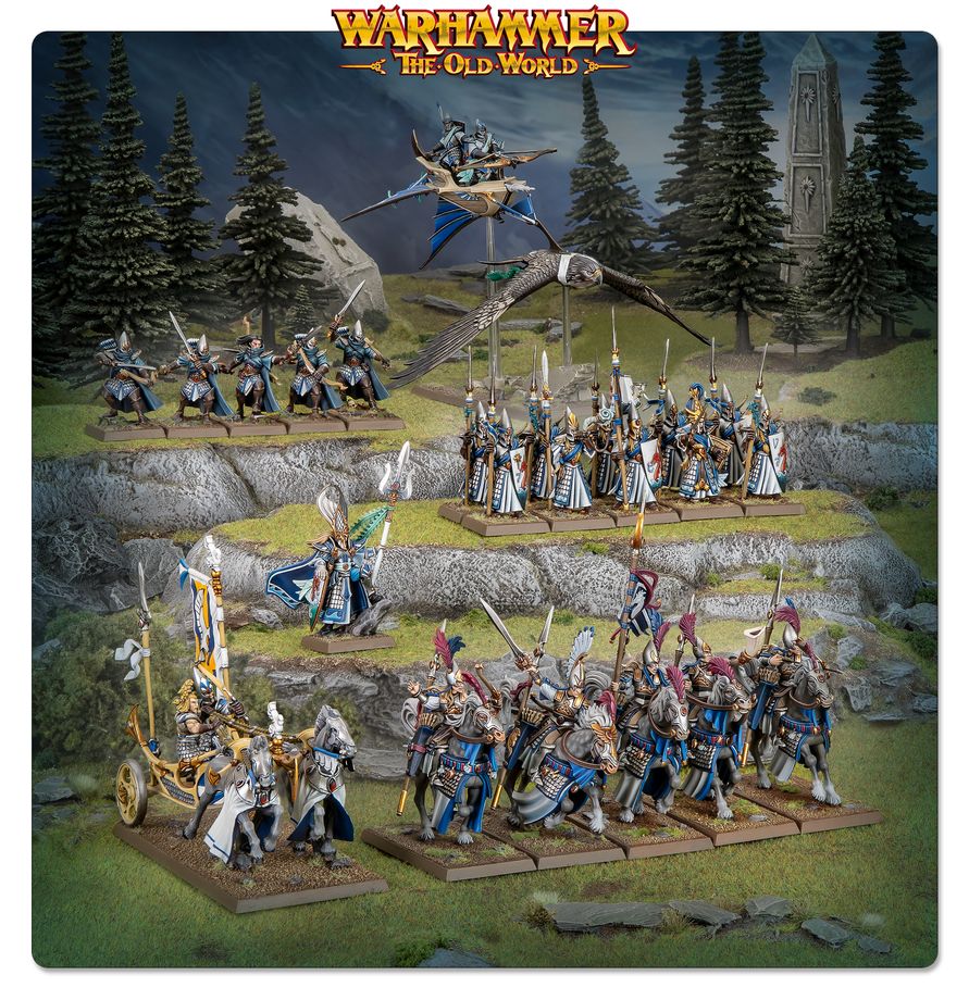 WARHAMMER: THE OLD WORLD - High Elf Realms: Battle March Army