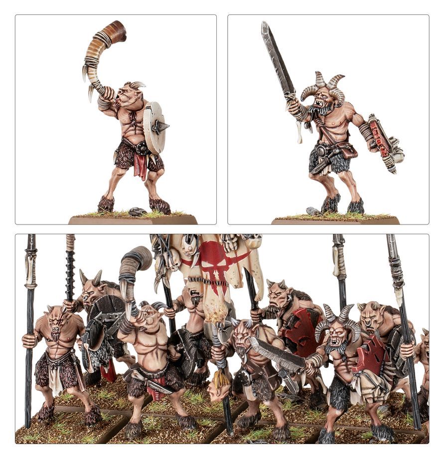 WARHAMMER: THE OLD WORLD - Beastmen Brayherds: Battle March Army