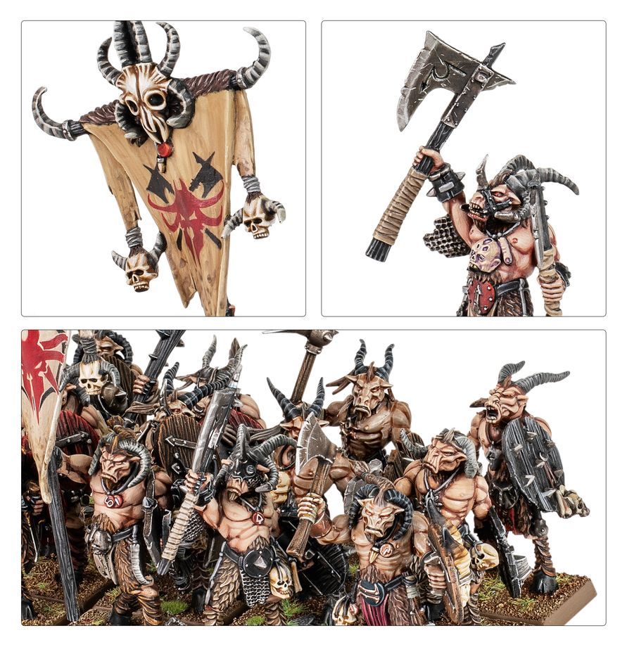 WARHAMMER: THE OLD WORLD - Beastmen Brayherds: Battle March Army