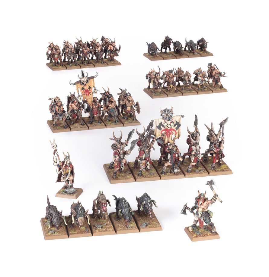 WARHAMMER: THE OLD WORLD - Beastmen Brayherds: Battle March Army