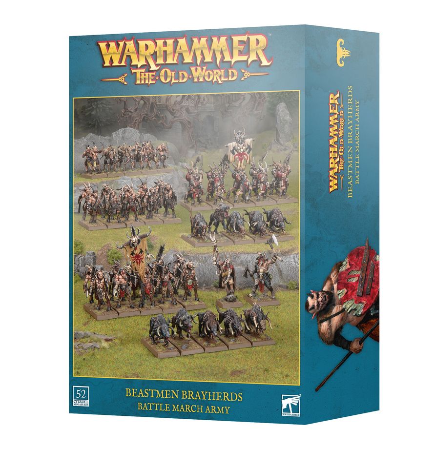 WARHAMMER: THE OLD WORLD - Beastmen Brayherds: Battle March Army