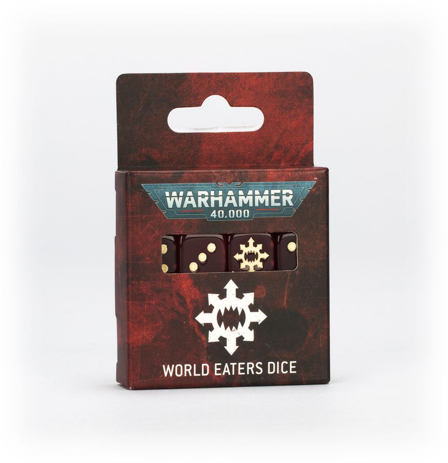 WARHAMMER 40000: World Eaters Dice Set