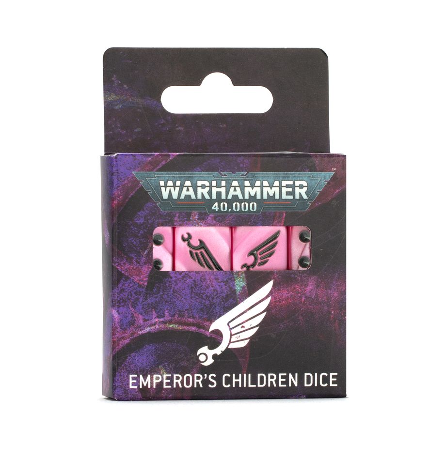 WARHAMMER 40000: Emperor's Children Dice