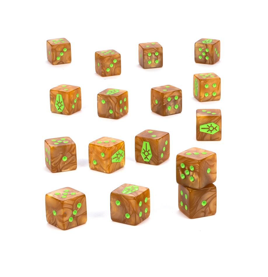NECRONS: NECRONS DICE SET