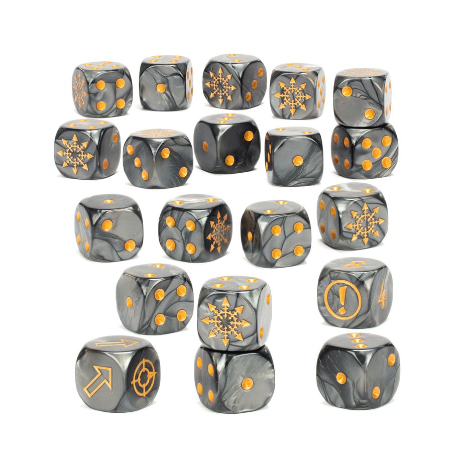 The Old World: Warriors of Chaos Dice Set