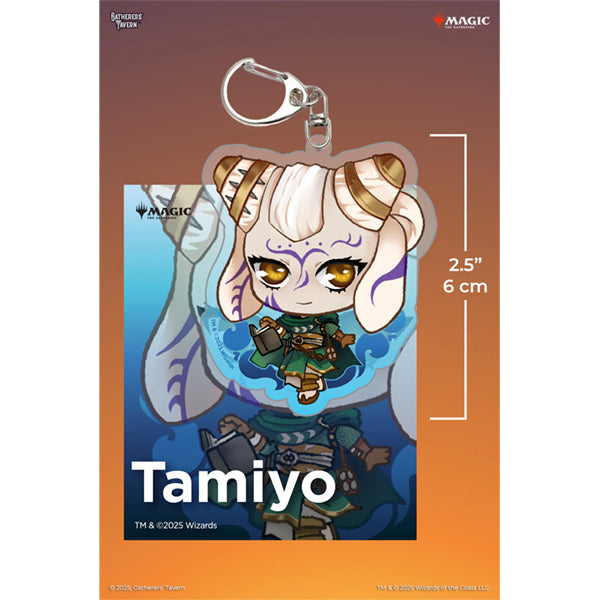 Keychain: MTG Acrylic Planeswalkers- Tamiyo
