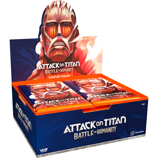 UniVersus CCG: Attack on Titan Battle for Humanity- Booster Display