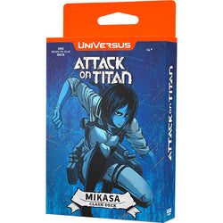 UniVersus CCG: Attack on Titan Battle for Humanity- Clash Deck Display- Mikasa & Levi (8)