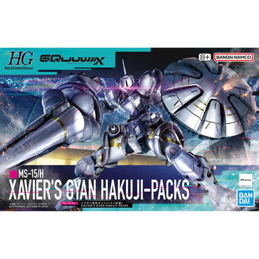Gundam Model Kit: High Grade - GQuuuuuuX - 1/144 Xavier's Gyan Hakuji-Packs