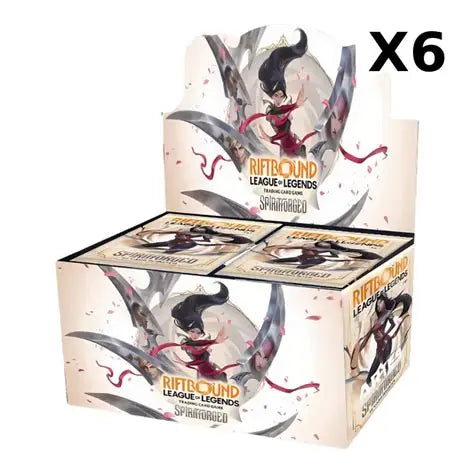 Riftbound: Spiritforged Booster Display Case (X6 Booster Boxes)