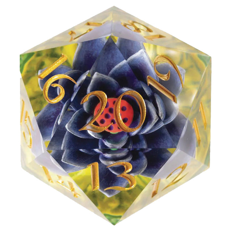 d20 single 54mm Spindown Black Lotus