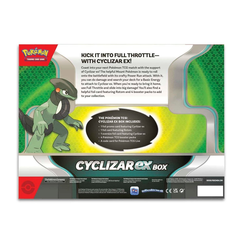 Pokémon TCG: Cyclizar ex Box