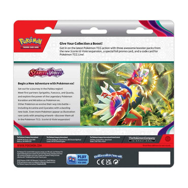 Pokémon TCG: Scarlet & Violet 3 Booster Packs & Dondozo Promo Card