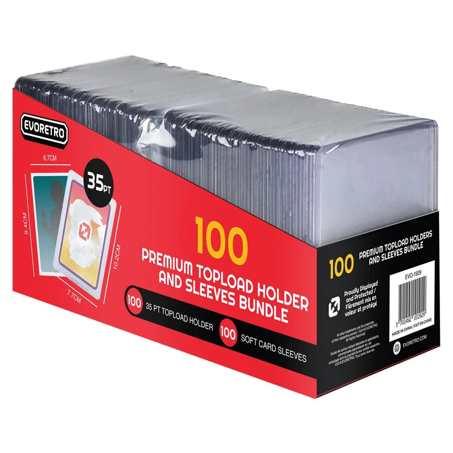 Toploader & Penny Sleeve Combo Pack (100)