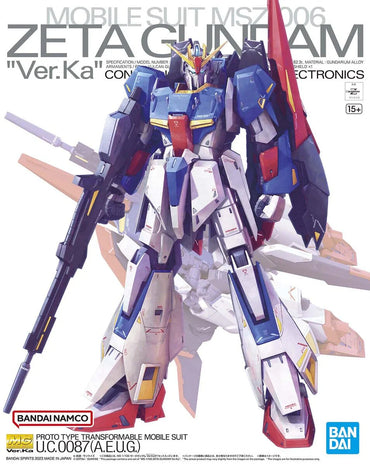 Gundam Model Kit: MG 1/100 - Zeta Gundam Ver.Ka