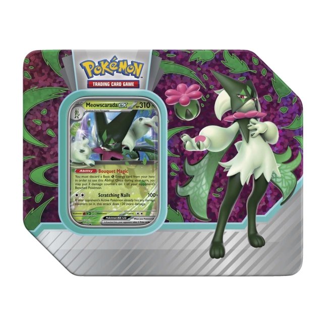 Pokemon TCG: Paldea Partners Tin Case