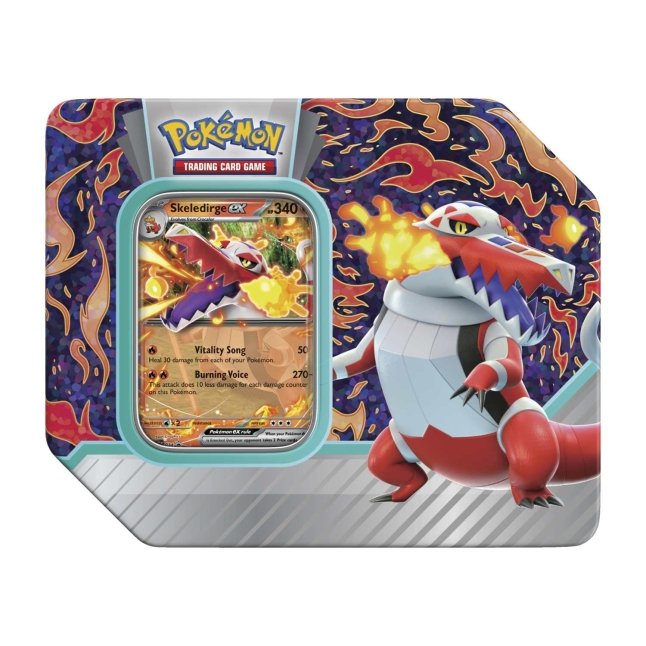 Pokemon TCG: Paldea Partners Tin Case