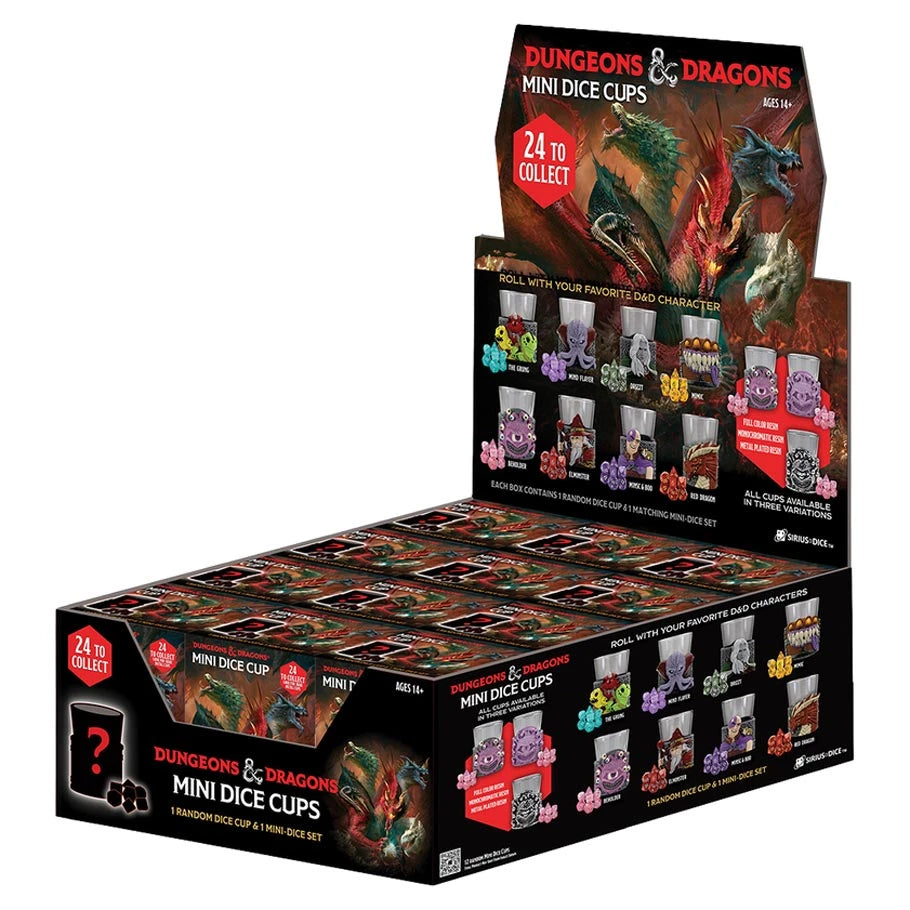 Dungeons & Dragons Mini Dice Cups Series Two Blind Box
