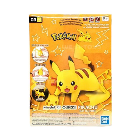Pokemon Model Kit: Quick!! Pikachu
