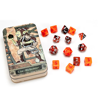 RPG Class Dice:  Alchemist Set Tin (14 dice)