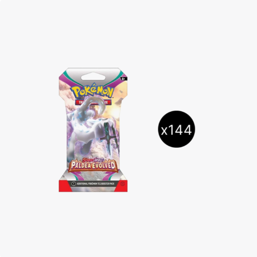 Scarlet & Violet: Paldea Evolved - Sleeved Booster Case
