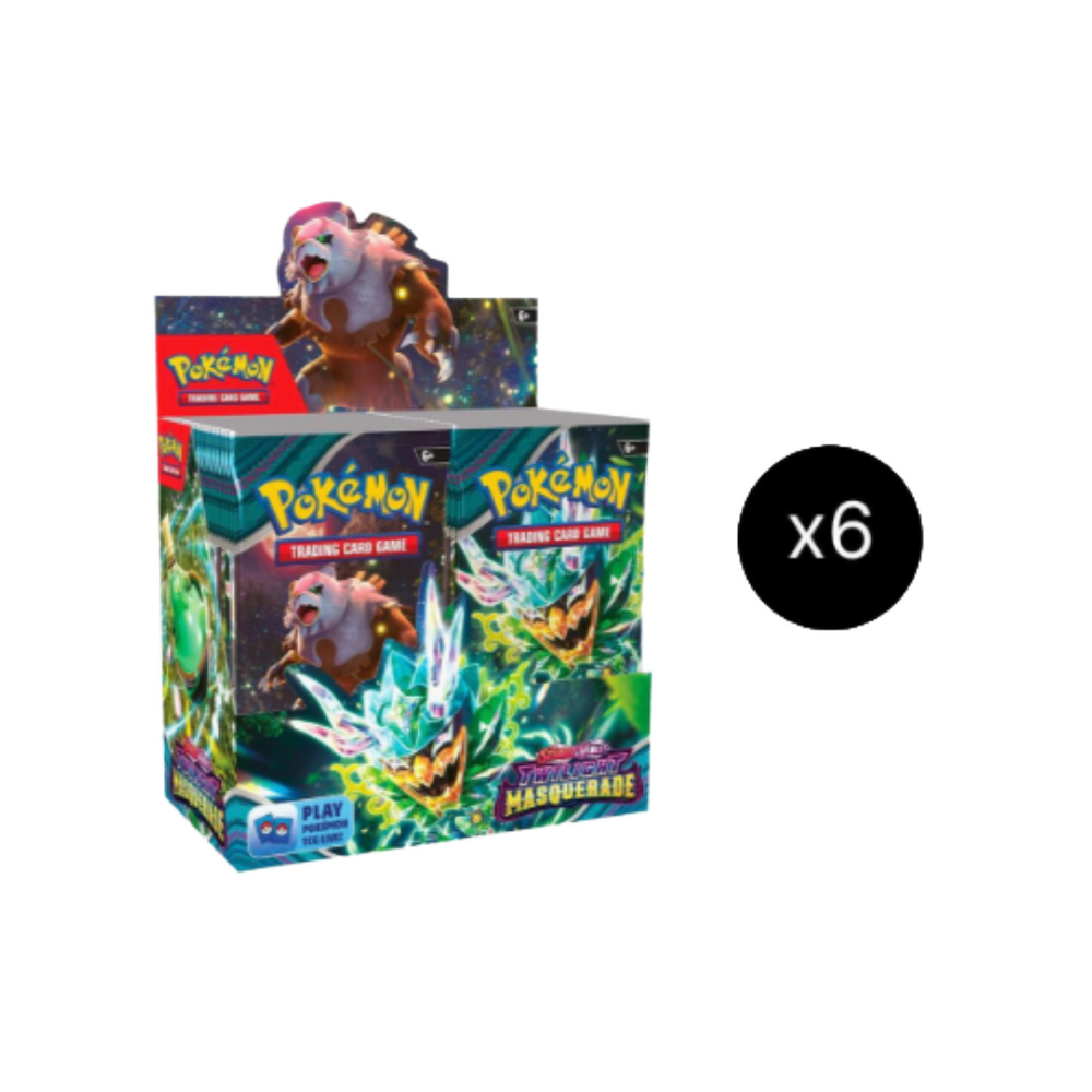 pokemon twilight masquerade booster box case Pokemon Scarlet & Violet Twilight Masquerade Booster Box - Sealed