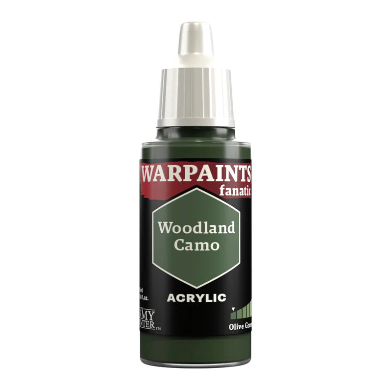 Army Painter Fanatic Warpaint: Woodland Camo