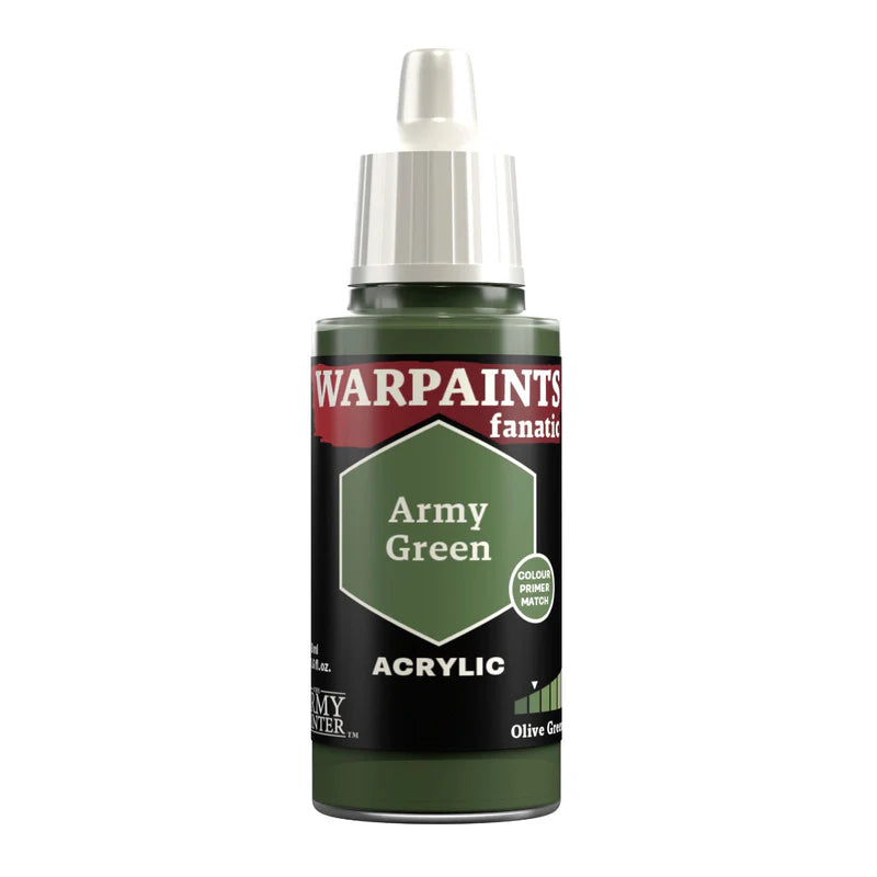 Army Painter Fanatic Warpaint: Army Green
