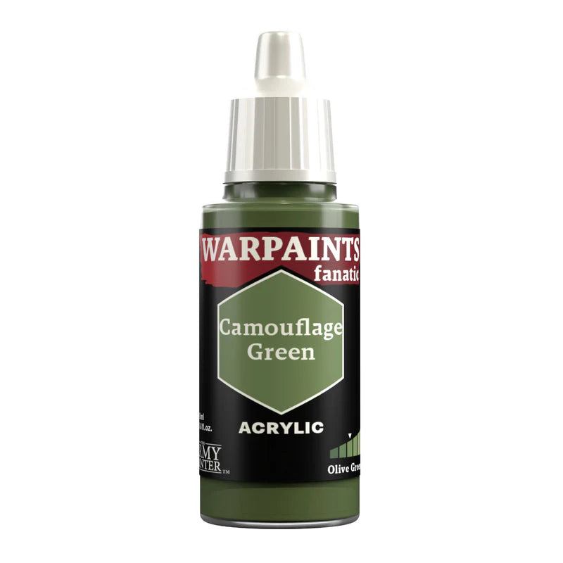 Army Painter Fanatic Warpaint: Camouflage Green