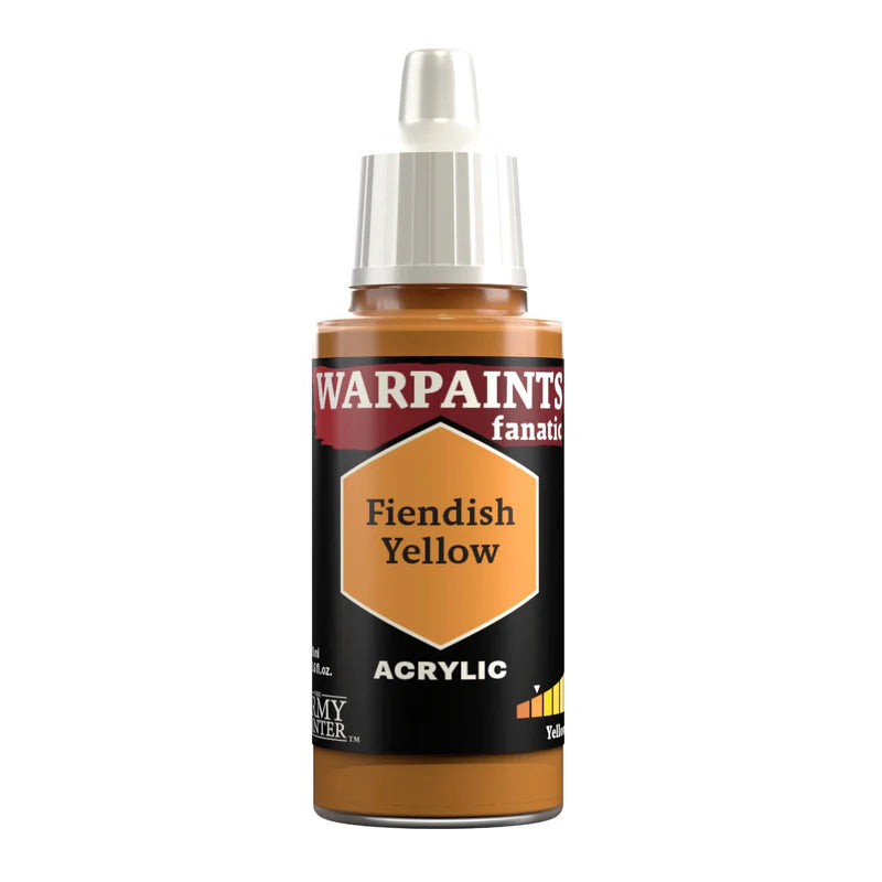 Army Painter Fanatic Warpaint: Fiendish Yellow