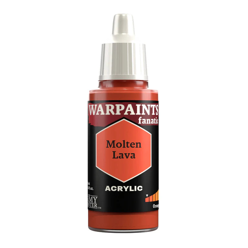 Army Painter Fanatic Warpaint: Molten Lava