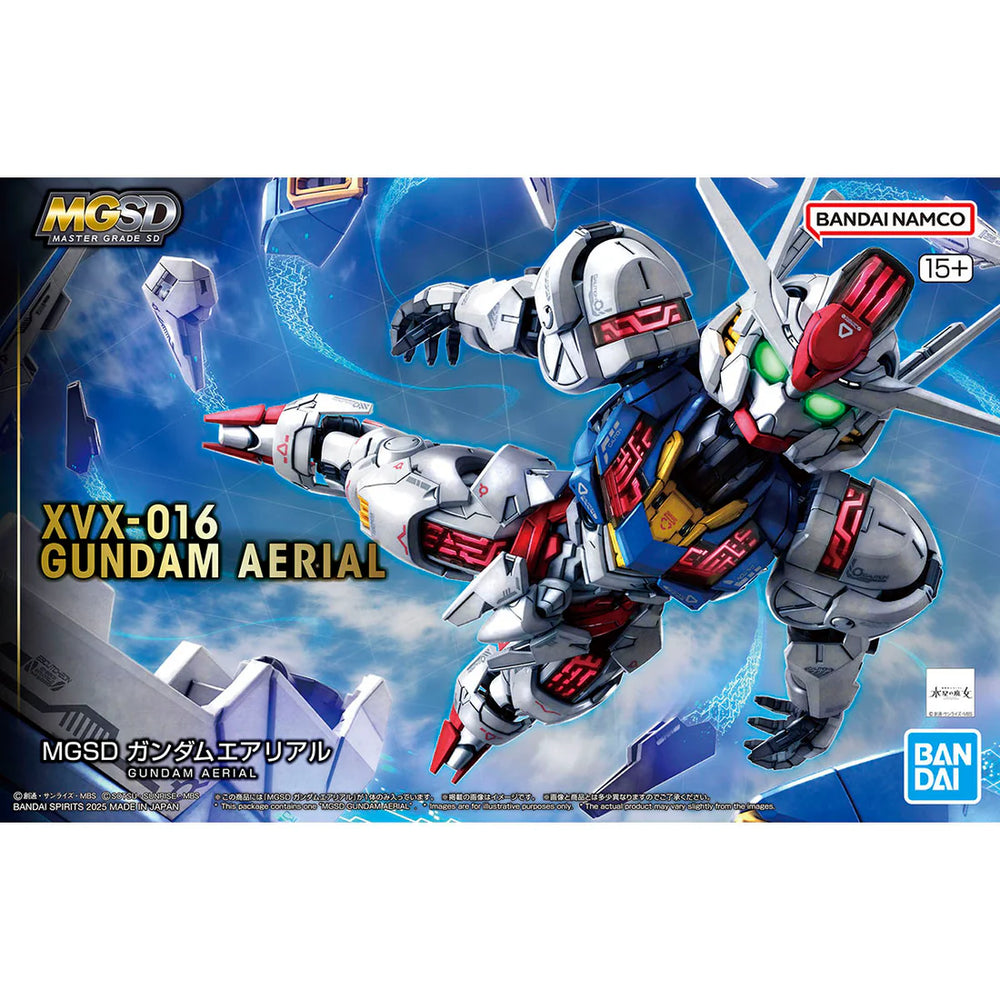 Gundam Model Kit: MGSD Witch from Mercury - Gundam Aerial
