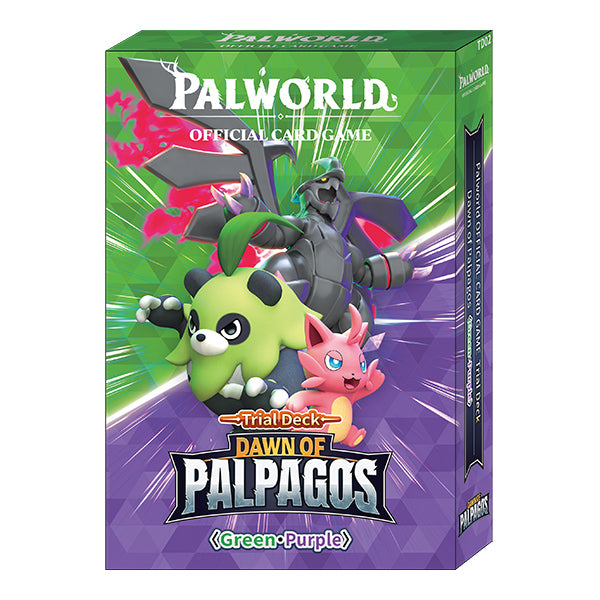 Palworld OCG: Dawn of Palpagos - Trial Deck - Green & Purple