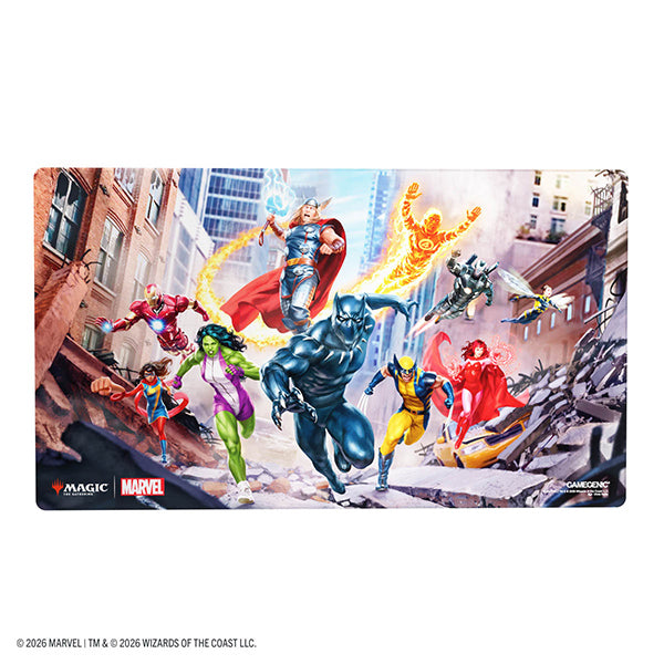 Playmat: MTG Shiny - Marvel Super Heroes - Marvel Super Heroes