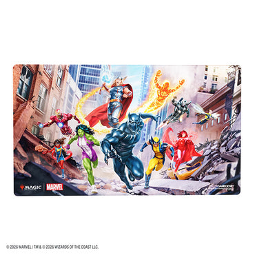 Playmat: MTG Shiny - Marvel Super Heroes - Marvel Super Heroes