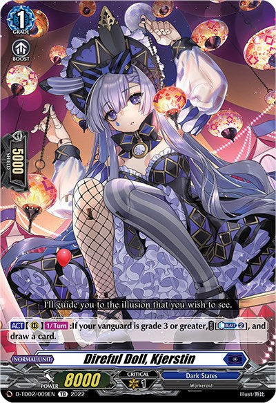 Direful Doll, Kjerstin (D-TD02/009EN) [Michiru Hazama -Demonic Jewel Dragon of the Four Flames-]