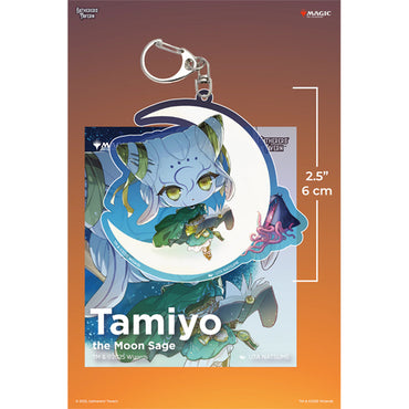 Keychain: MTG Acrylic Li'l Walkers- Tamiyo The Moon Sage